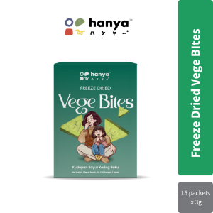 HANYA FREEZE-DRIED VEGE BITES (3G X 15S)