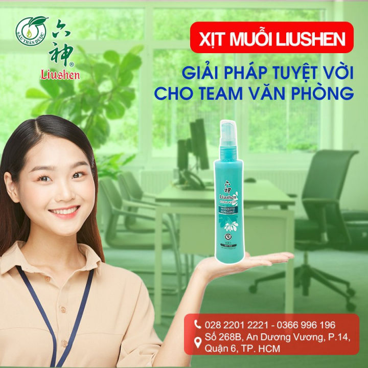 Chai Nước Hoa xịt chống muỗi đốt LIUSHEN 80ml | Lazada.vn