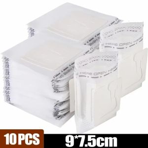 YUNAFIN 10/50Pcs Disposable Coffee Filter Bag Thickened Hanging Ear Coffee Filter Durable Hand Pour Coffee Coffee Powder Filter Bag