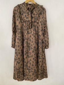 MIDI DRESS SILK IMPORT/ GAUN VIRAL 2024 / MIDI DRESS WANITA BAHAN JATUH / DRESS KONDANGAN / MIDI DRESS TALI LEHER / DRESS KOREAN SYTLE / BLOUSE SILK MOTIF BUNGA / GAMIS IBU-IBU MODEL SEKARANG / DASTER MEWAH / ATASAN LONG TUNIK