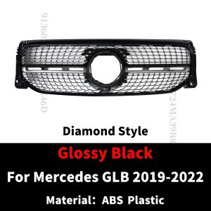 sapid Sport Front Bumper Grill For Benz GLB X247 W247 2019 2020 2021 2022 AMG Line GT Diamond Inlet Grille Mesh Trim Tuning 6K3Q2