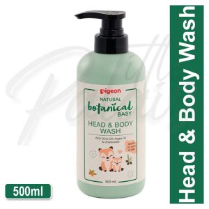 PIGEON Natural Botanical Baby Head & Body Wash/Water Gel/Lotion/Massage Oil/Powder/Shampoo/Skincare/Bath & Body Care