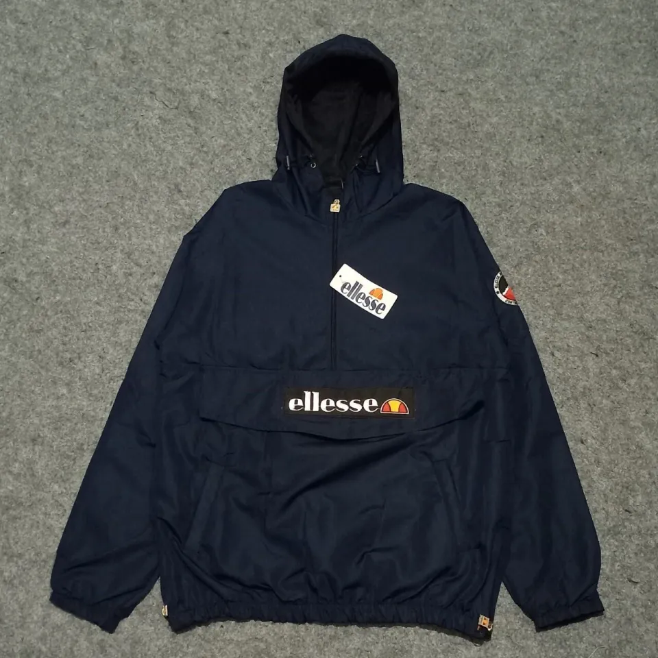 jaket sweater pria wanita CAGOULE ELLESSE PREMIUM FULL TAG LABEL