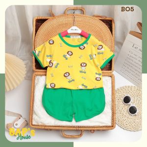 Bộ Minky Mom Cho Bé  Đồ Bộ Thun Lạnh Cho Bé BAPs House BO5