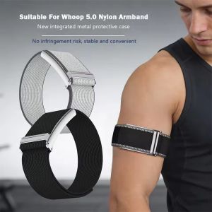 Nylon Elastic Sport Strap For Whoop 5.0 Adjustable Bicep Band Breathable Soft Arm Band for whoop 5.0 Wristband