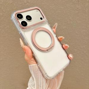 Ốp lưng điện thoại Nâng cấp trong suốt như tinh thể băng chống sốc. cho 18 17 16 15 Pro Max