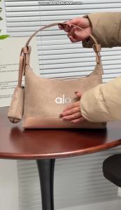 Alo Hobo Bag Women WithCoin Purse Yoga Commute Shoulder Bag