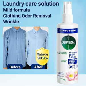 Clothes Wrinkle And Odor Removal Spray Anti Static Spray  Portable Travel Ironing Spray