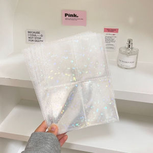 CHXONQ Korea Style Binder Photo Album Cover A5 PVC Photo Collect Book Cover Collection Supplies Cute Photocard Holder Photo Card Collection