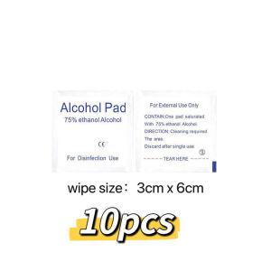 【ReadyStock】Alkohol Lap 75%酒精消毒片独立包装Alcohol Swab (100pcs) Alcohol Pad 75% Alcohol Wipes