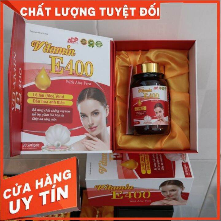 Cách sử dụng Vitamin E 400 ngọc trai