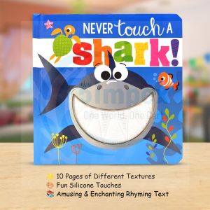 [SG] Never Touch A Shark /Hard Cover / Baby Toddler Children Education Book (Make Believe)