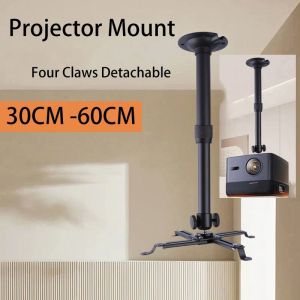 Thinyou Projector Hanger 20CM 120CM Portable Bracket Ceiling Wall Mount Adjustable 1/4 Screw Hole Screw Projection Mounting2026