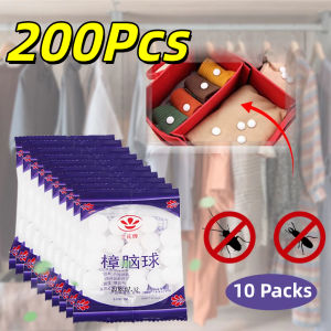 Free gift 10 Packs Wardrobe Odor Removal Insect-resistant Moth-proofing Natural Camphor Ball