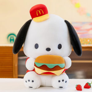 Burger Dog Doll Pillow Bed Pillow Cute Pacha Dog Large Doll Plush Toy Childrens Birthday Gift
