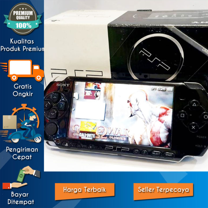 Ditukoni PSP Sony Playstation Portable Seri 1000 Psp 8Gb 16Gb 32Gb
