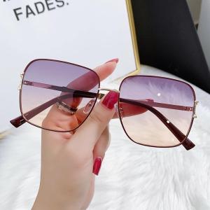 JN IMPRESSION Fashion colorful sunglasses for women outdoor sunshade anti-ultraviolet trend sunglasses