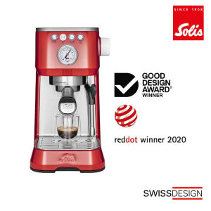SOLIS Barista Perfetta Plus Red Coffee Machine (Type 1170)