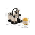 French planetary glass water cup set home coffee cup light luxury high-end exquisite afternoon tea cup. 