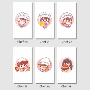 Hiasan Dinding Ruang Makan Aesthetic Walldecor Pajangan Dinding Lukisan Dinding Dapur Chef 062