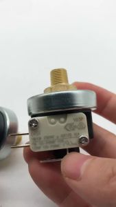 ตัวควบคุมความดันไอน้ำ G18 4.5Bar สวิตช์ความดันไอน้ำสำหรับรีดผ้าหม้อไอน้ำเครื่องยนต์ไอน้ำเรือกลไฟเสื้อผ้า