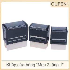 [COD] OUFEN1 Tự Mực Tem Tùy Chỉnh Tự Mực Địa Chỉ Kinh Doanh Sáp Con Dấu Tên Thủ Công Mỹ Nghệ Cá Nhân Tem