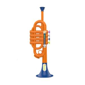 Kids Trumpet Toy Encourages Early Music Learning Safe Music Instrument Trumpet Toy for Children Fine Motor Skill