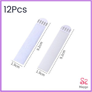 ตีนตุ๊กแกติดผนัง ตีนตุ๊กแกแขวนรูป ไม่ต้องเจาะผนัง 12 ชิ้น/แพ็ค Nylon hook