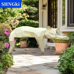 [COD] 🔥🔥🔥SHNGki Đen trắng mèo bức tượng-hình học hiện đại trang trí nội thất figurine điêu khắc đối với nhà văn phòng như bảng Kệ bàn trang trí nằm mèo