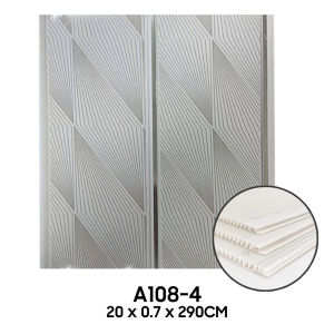 Plafon PVC 2.9 Meter x 20 cm Motif Desain Beragam Waterproof Anti Lembab untuk Rumah & Ruang Tamu