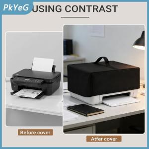 PkYeG 1pcs khả năng chịu nước di động tiết kiệm không gian bảo vệ máy in bụi che đa chức năng máy in bìa trường hợp thuận tiện với xử lý