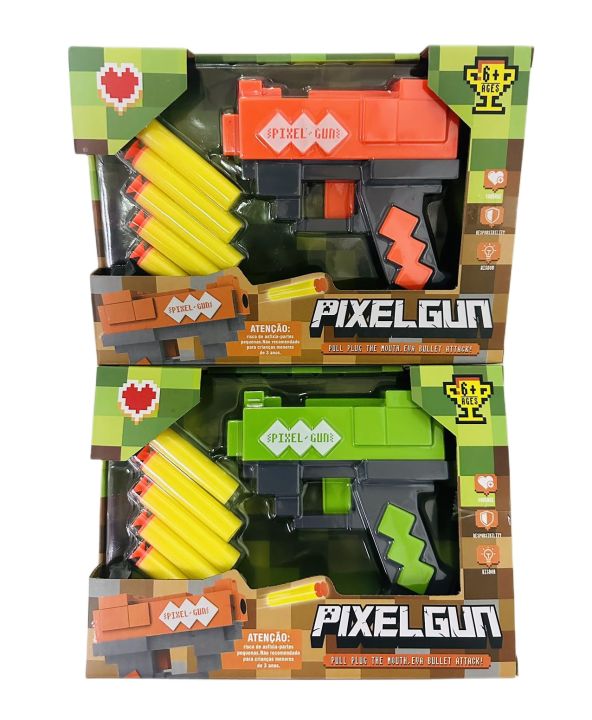 Children's Nerf Pixel Shooting Blaster Toys Gift Box | Lazada PH