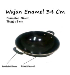 Wajan pengorengan katel alat masak uk.34cm