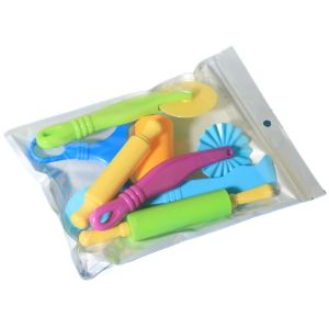 SDRYHTDH Nhựa Công cụ mô hình playdough Đồ chơi đất sét 3D Dụng cụ nhựa dẻo 3D Khuôn nhựa dẻo tự làm Bộ sang trọng Bộ Khuôn đất sét Học tập