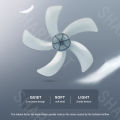 FOOKSUNG Wall fan 16 inch wall mounted home restaurant remote control mute pure copper motor fan kipas dinding murah. 