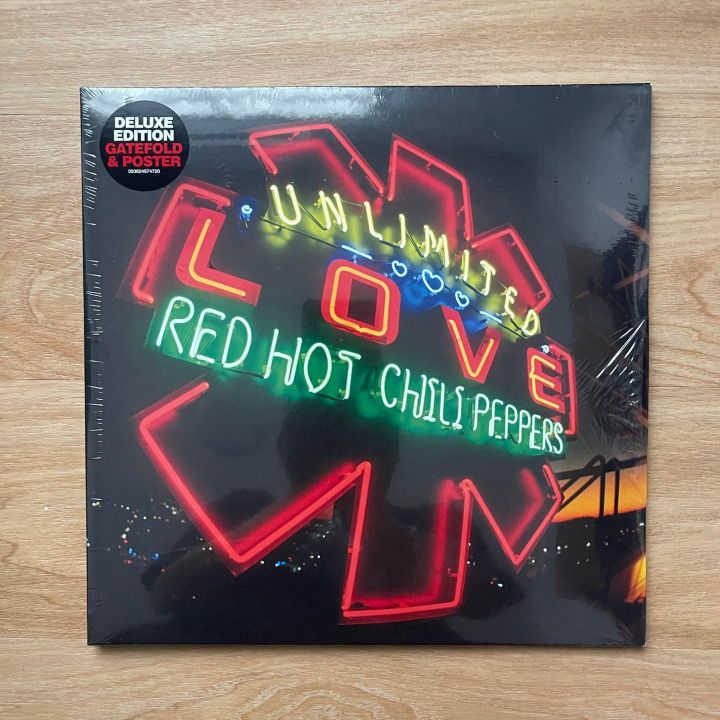 แผ่นเสียง Red Hot Chilli Peppers – Unlimited Love ,2 X Black Vinyl, LP ...