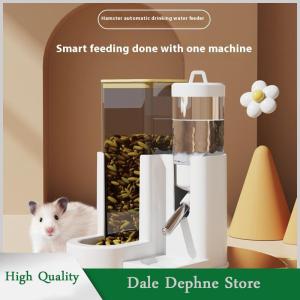 [Dale Dephne] Công Suất Lớn 2in1 Hamster Trung Chuyển Và Waterer Leakproof Tự Động Trung Chuyển Nước Dispenser Rò Rỉ Bằng Chứng Thực Phẩm Vật Nuôi Nhỏ Nguồn Cung Cấp