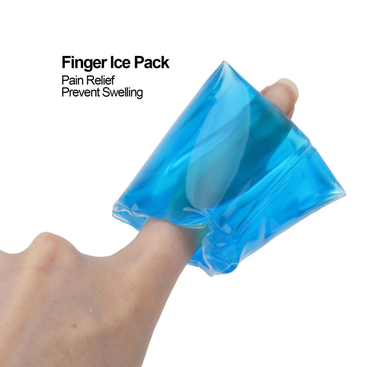 Finger Ice Pack เจลบีบอัดนิ้วเท้าเจลแพ็คเย็นสำหรับการบาดเจ็บข้ออักเสบ ...