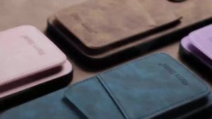 Ốp lưng da mỏng cho iPhone 13 14 15 16 Pro Max có ngăn đựng thẻ chống RFID chống sốc toàn thân phụ kiện bảo vệ điện thoại iPhone 16 Plus-152c4c8b