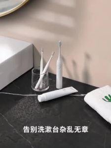 【eoxjk】ไดอะตอมไมต์ผู้ถือแปรงสีฟันห้องน้ำชั้นเก็บนอร์ดิกหินอ่อนไดอะตอมข้าวดินเหล็กการจัดเก็บแปรงสีฟันที่ใส่ถาดแร็คที่มีครัวเรือนผู้ถือแปรงสีฟันไฟฟ้า