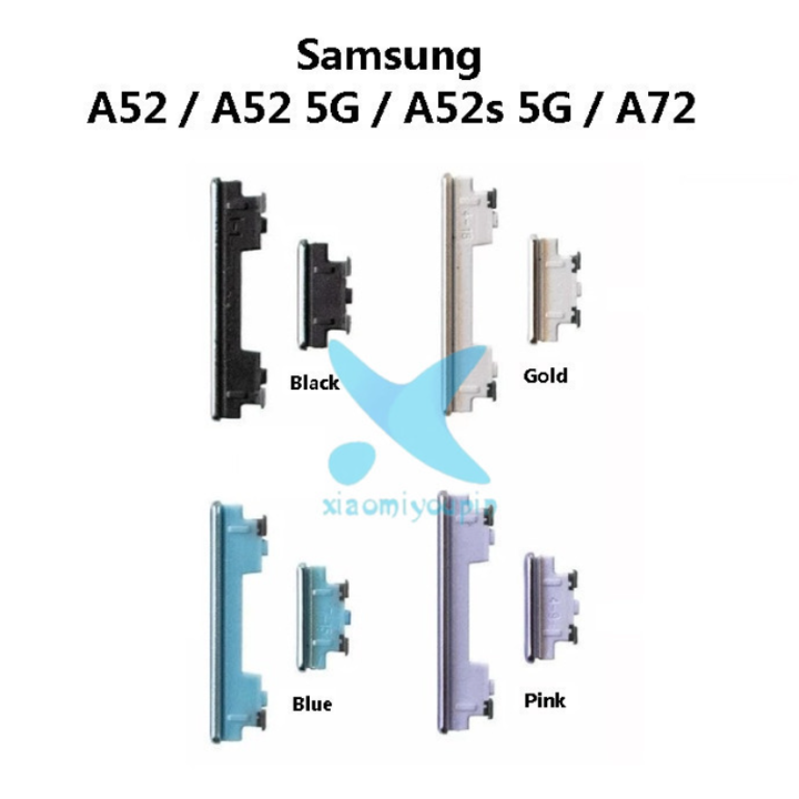 Samsung Galaxy A52 / A52 5G / A52s 5G / A72 Power Volume Up Down Lock ...