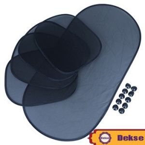 5PCS Sun Shade Tabir Surya Mobil Tabir Surya Pelindung Panas Matahari Silau Kaca Mobil Sun Shield Magnet Uv