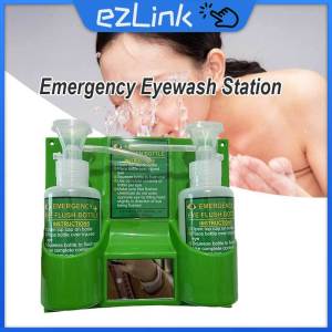 Portable Emergency Eyewash Station Double Empty Eyewash Wash Station For Laboratory Use