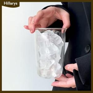 [Hillarys] Coffee Cup Curled Latte Cups Household Drinkware Juice Milk Simple Mug Transparent Water Bottles ware Cups Coffeeware