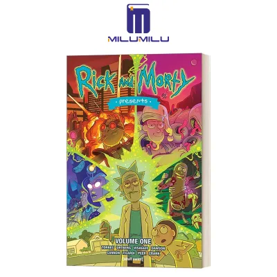 Rick And Morty นำเสนอหนังสือปกอ่อนฉบับที่1โดยหนังสือภาษาอังกฤษต้นฉบับของ Magdalene Visaggio