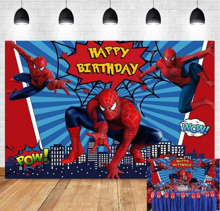 Baby Super Hero Theme Birthday Decoration