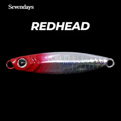 SevenDays CJ Jig 7g/10g/15g/20g/30g Micro Light Jigging Fishing Pancing Umpan Ikan Lure Casting Popping