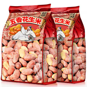 五香花生米蒜香多味烘烤花生 Peanuts Snacks