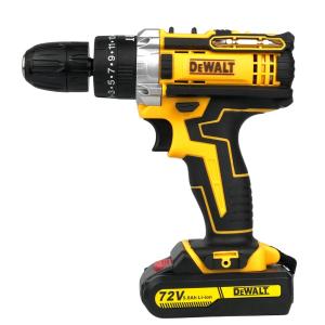 Máy khoan pin Dewalt 72v chính hãng nhập ngoại  3 chức năng tặng kèm phụ kiện 24 chi tiết