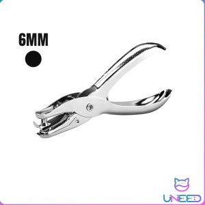 UNeed 3mm/6mm Single Hole Puncher Office Equipment Accessories for Paper Organizer DIY Handicrafts